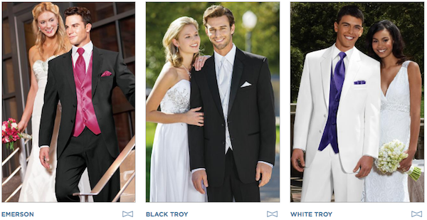 Platinum Tuxedo Collection - Tuxedo Rentals East Dallas - Providence Place Bridal